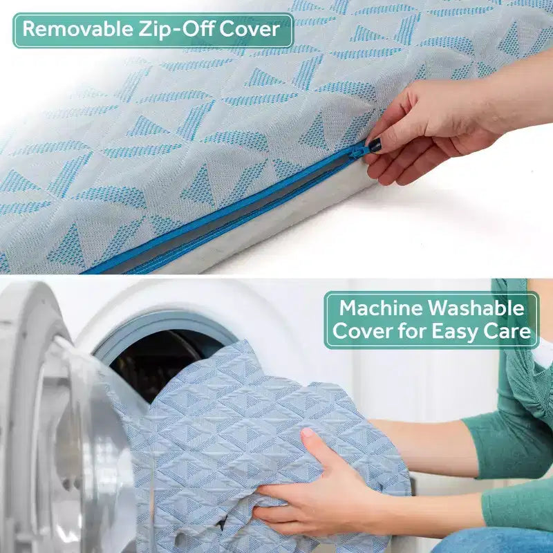 2-Sided Breathable Standard Crib and Toddler Mattress, Ultra Firm, 5 Inch, 7 lbs