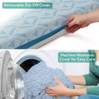 2-Sided Breathable Standard Crib and Toddler Mattress, Ultra Firm, 5 Inch, 7 lbs