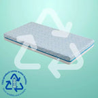 2-Sided Breathable Standard Crib and Toddler Mattress, Ultra Firm, 5 Inch, 7 lbs
