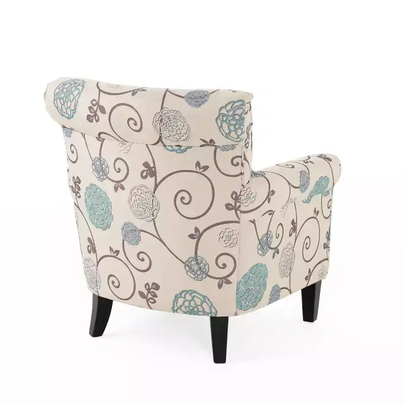 Fabric Upholstered Club Chair
