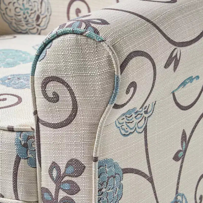 Fabric Upholstered Club Chair
