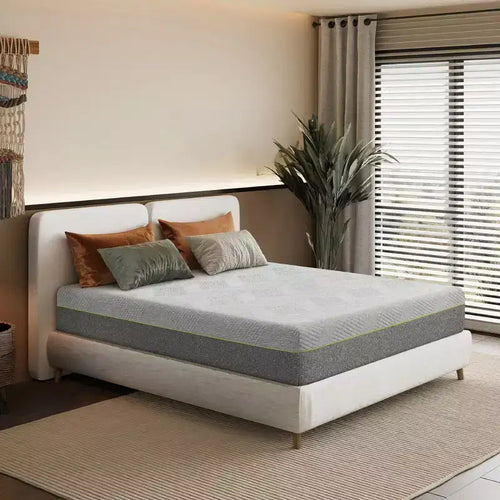 12-Inch Medium Gel Memory Foam Mattress with Green Tea Infusion