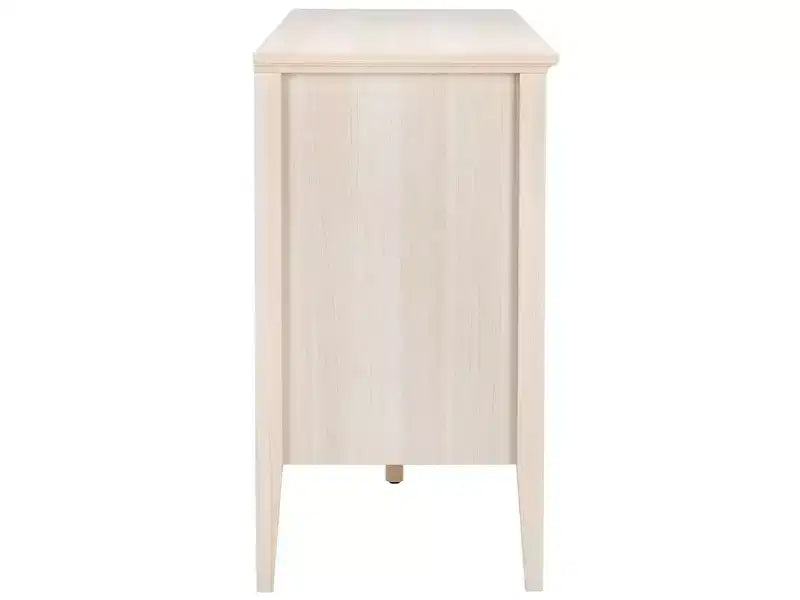 6 Drawer Dresser with Gold Pulls
