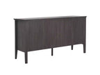 6 Drawer Dresser with Gold Pulls