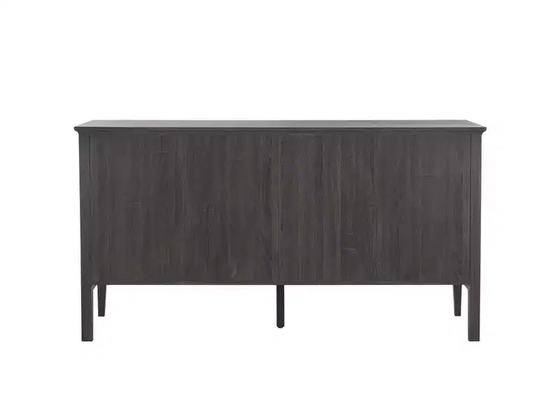 6 Drawer Dresser with Gold Pulls