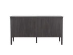 6 Drawer Dresser with Gold Pulls