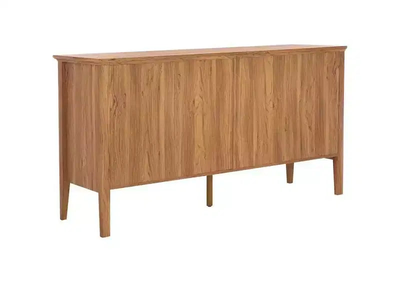 6 Drawer Dresser with Gold Pulls