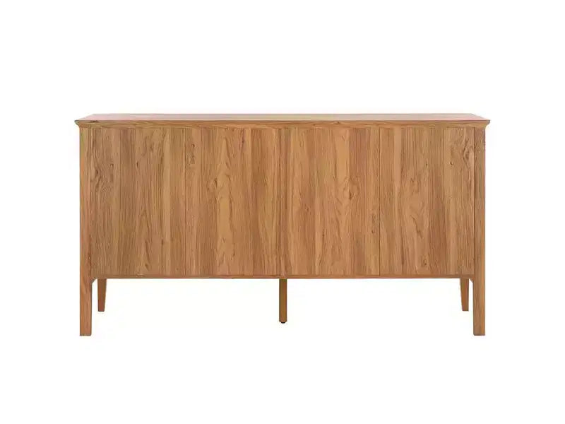 6 Drawer Dresser with Gold Pulls