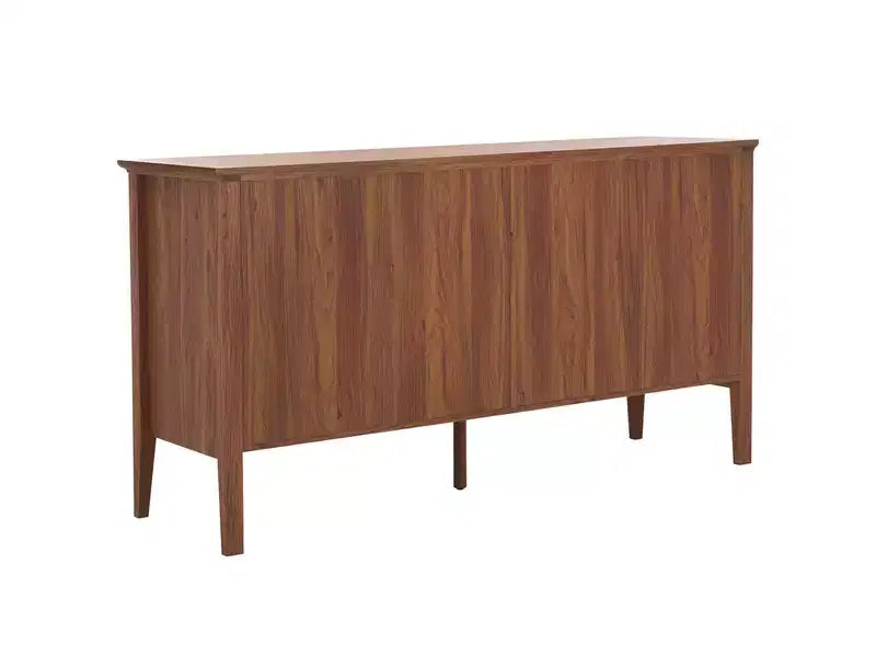 6 Drawer Dresser with Gold Pulls