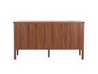 6 Drawer Dresser with Gold Pulls