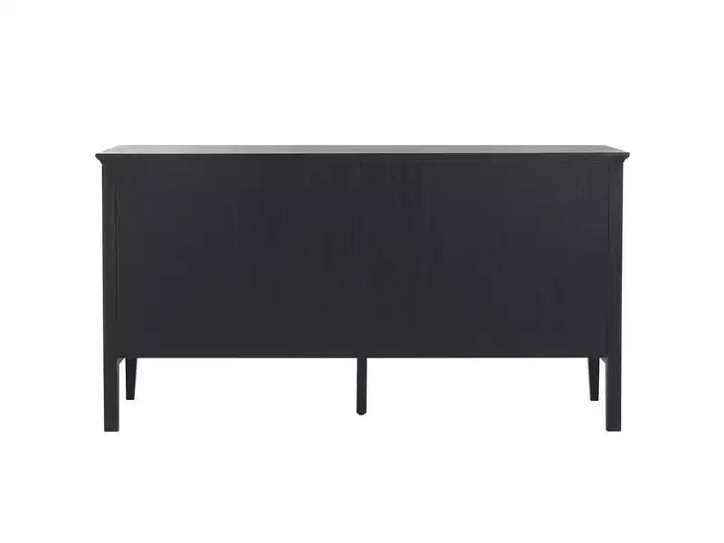 6 Drawer Dresser with Gold Pulls