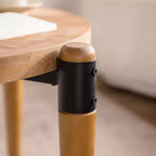 Rustic Wooden Round Coffee Table