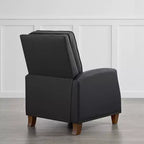 Push Back Recliner Chair with Nailhead Trims for Living Room
