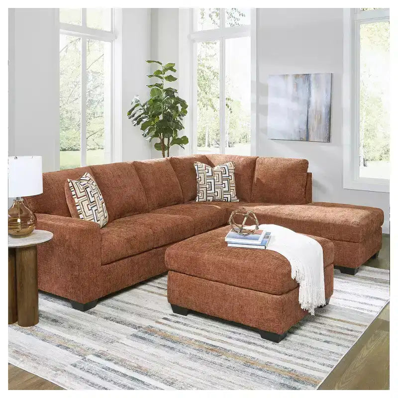 Oversized Square Accent Ottoman with Firm Cushioning