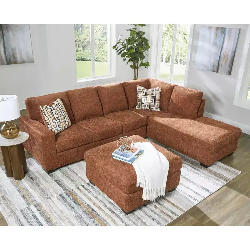 Oversized Square Accent Ottoman with Firm Cushioning