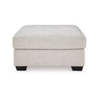 Oversized Square Accent Ottoman with Firm Cushioning