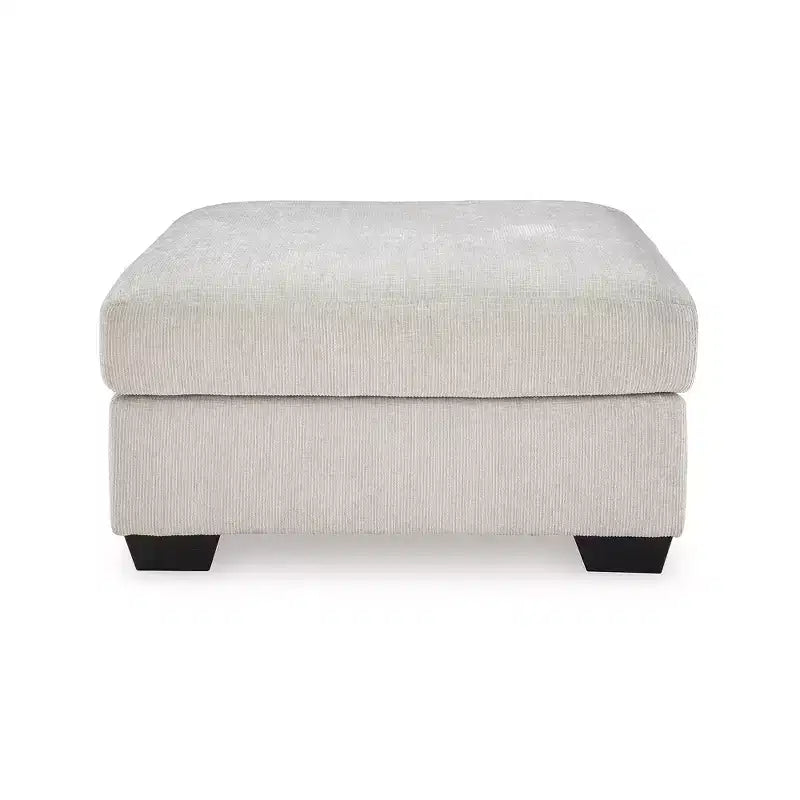 Oversized Square Accent Ottoman with Firm Cushioning