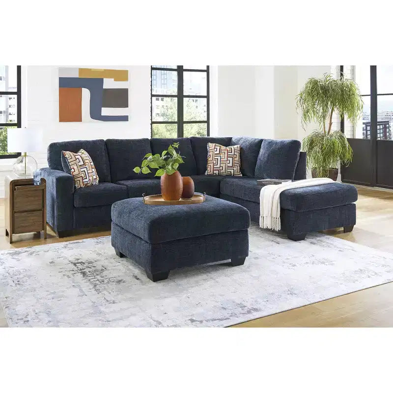 Oversized Square Accent Ottoman with Firm Cushioning