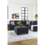 Oversized Square Accent Ottoman with Firm Cushioning