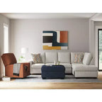 Oversized Square Accent Ottoman with Firm Cushioning