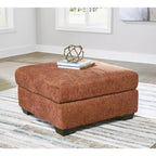 Oversized Square Accent Ottoman with Firm Cushioning