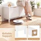 Shoe Storage Bench Narrow Wooden Entryway Bench with 2 Flip Drawers for Hallway