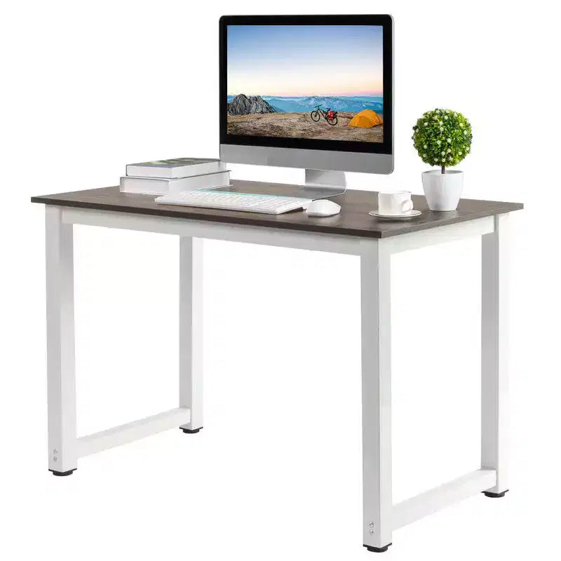43 Inch Computer Desk with Metal Frame
