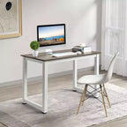 43 Inch Computer Desk with Metal Frame