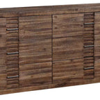 68" Andria 6-Drawer Dresser – Reclaimed Oak Finish