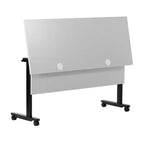 Heavy-Duty Nesting Flip Training Table with T-Legs, Modesty Panel and Cable Management