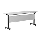 Heavy-Duty Nesting Flip Training Table with T-Legs, Modesty Panel and Cable Management