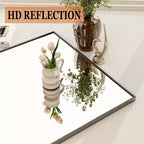 71x26 Oversized Full Length Floor Mirror, Black