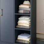2-Door Armoire with Mirror, Hanging Rod and 2 Drawers