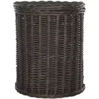 Manzu Wicker Hamper - SEA7033 - Brown - Safavieh