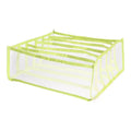 Unique Bargains 6 Grids Clothes Organizer Compartment Storage Box for Underwear Thin Jeans